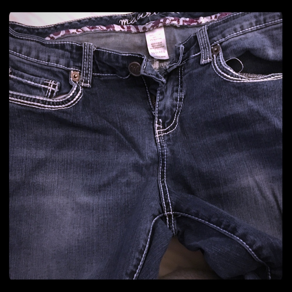 Maurice’s 13/14 Regular Blue Jean Capris